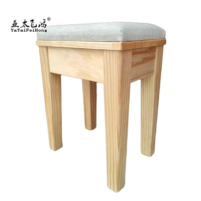 亚太飞鸿-实木方凳-LF-FD-001-个