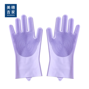 美穗吉家 清洁手套 紫色