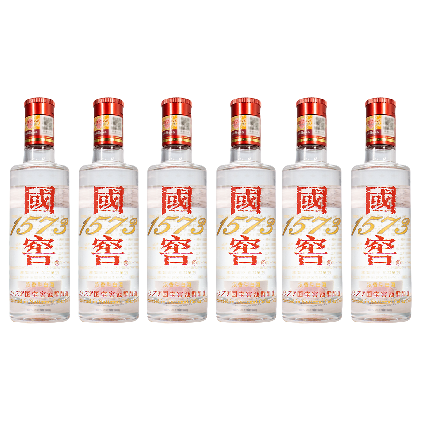 泸州老窖 国窖1573 52度100ml*6 浓香型白酒