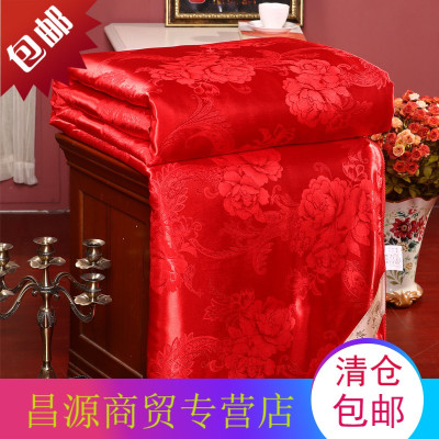 喜庆结婚被子喜被新婚嫁妆婚礼用大红色双人春秋被芯加厚保暖冬被