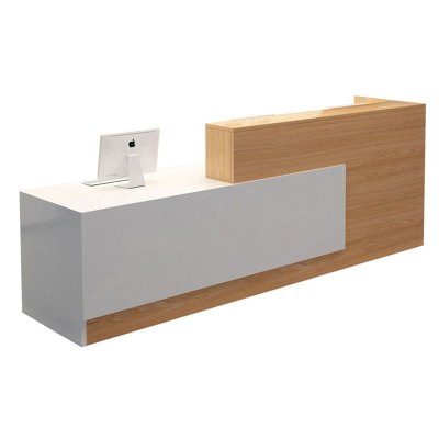 苏宁 金菲罗格 办公家具 木质接待会客前台桌颜色备注 2000*600*750/1000