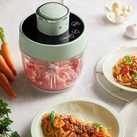 小熊绞肉机家用 和面机 多功能揉面搅面绞馅机 打肉饺子肉馅碎肉机 搅肉机2L大容量