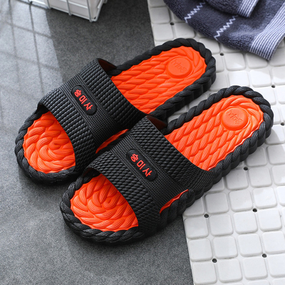 情侣一字拖2020夏季编藤款男士凉拖鞋女士家用夏天防滑室内洗澡拖鞋女士夏季外穿一字拖