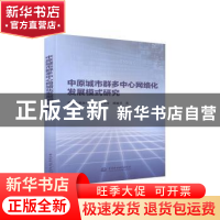 正版 中原城市群多中心网络化发展模式研究 华北水利水电大学,肖