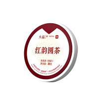 大益普洱茶香气纯正沉香浓郁口感细腻经典红韵圆茶普洱熟茶100g