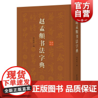 赵孟頫书法字典 拼音笔画赵体赵孟俯楷书行书草书书法篆刻技毛笔字帖碑帖墨迹临摹赤壁赋胆巴碑洛神赋 上海辞书出版社