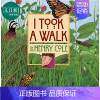 [正版]Henry Cole I Took a Walk 散步路上 英文原版 进口图书 儿童绘本 故事图画书 儿童读物