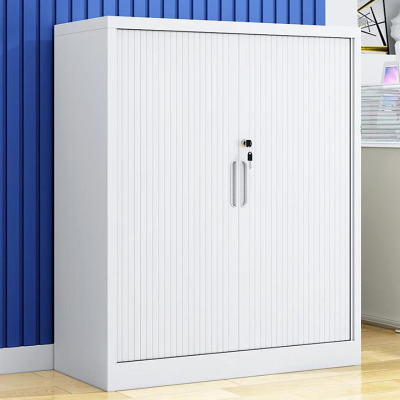 慧采云 办公家具钢制卷帘门文件柜 收缩门推拉门柜 铁皮柜 档案资料柜储物柜