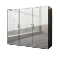 瑾如云海 不锈钢存储柜 1000*400*1000mm 台