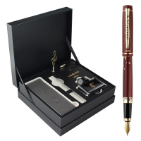 英雄(HERO)钢笔8106音乐礼盒套装 礼物送礼商务男士女学生 日用书写练字签字笔