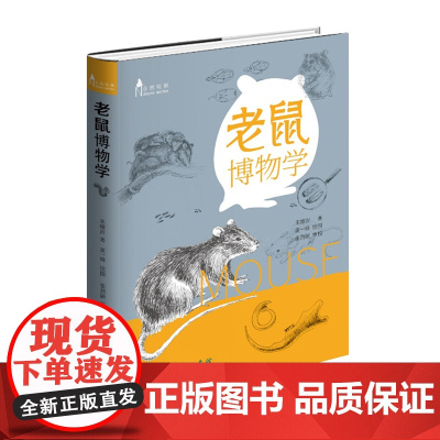 老鼠博物学(自然观察丛书) 朱耀沂 著 黄世富 绘图 商务印书馆 正版书籍