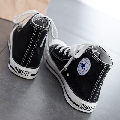 高帮帆布鞋女2020春夏新款学生韩版ulzzang潮原宿复古百搭ins板鞋裳凝荷