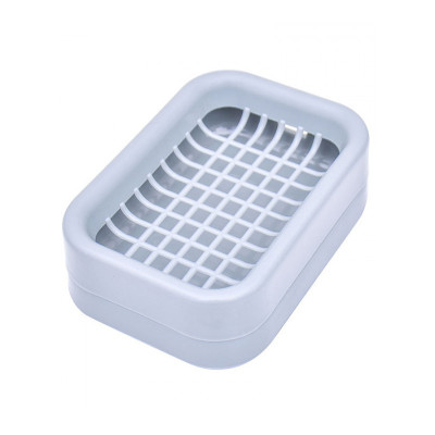 家柏饰(CORATED)欧式双层沥水皂盒 可拆卸塑料香皂盒卫生间 放肥皂盒浴室手工皂盒