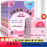 暑假衔接一本通[三升四] 小学通用 [正版]2023版小橙同学暑假衔接一本通一升二升三升四升五升六年级暑假作业小升初语文