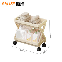 枢泽 置物架 储物架 二层 个