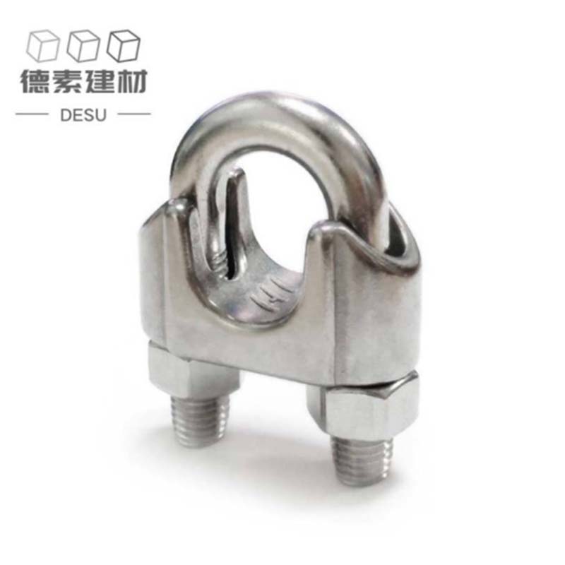德素 不锈钢钢丝绳卡头 M8/个