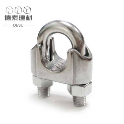德素 不锈钢钢丝绳卡头 M8/个