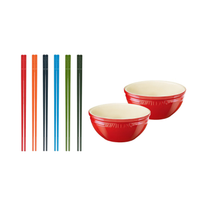 双立人餐具8件套光滑釉面耐冷耐热1014364/1021193