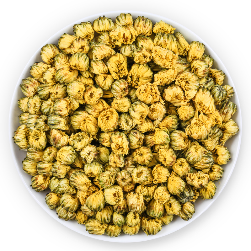 250g小菊花茶胎菊花朵贡菊桐乡白菊花蕾去花草茶小袋装