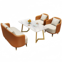 悦兴诚休闲沙发组合130*62*75cm(1+1+2+茶几)套