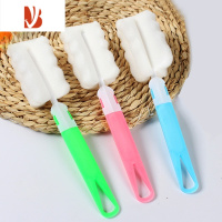 三维工匠家用厨房长柄去污清洁刷海绵刷杯刷水杯子刷器玻璃无死角不伤手