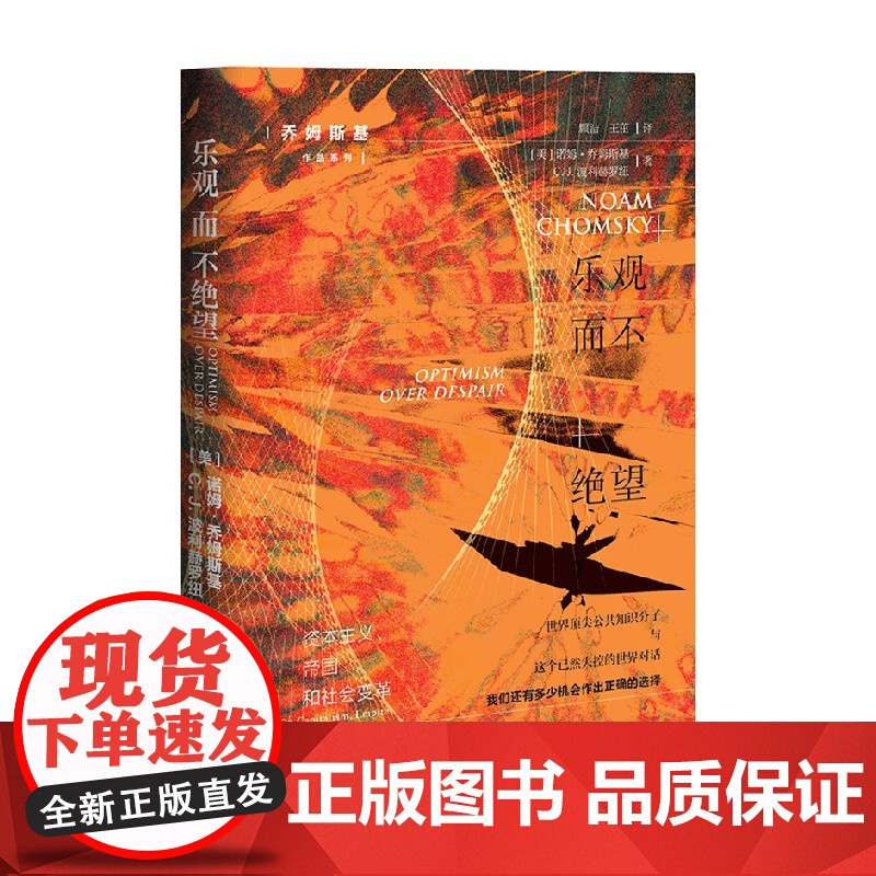 乐观而不绝望 资本主义 帝国与社会变革 诺姆·乔姆斯基 著 社会科学