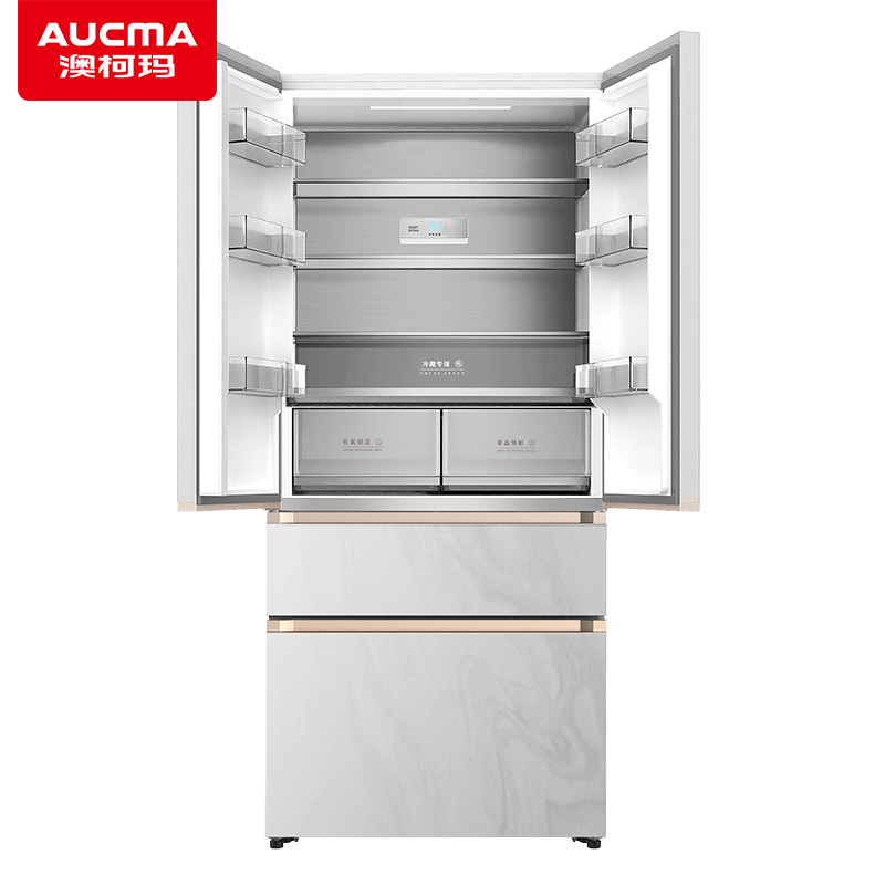 澳柯玛平嵌法式四门冰箱BCD-508WPGXFV