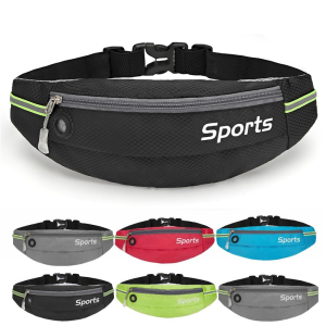 L&M 2023新款跑步腰包男士胸包女手机包户外贴身电工多功能小腰带运动夜跑