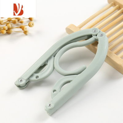 三维工匠旅行折叠衣架便携旅游晒袜子器夹子晾衣夹宿舍衣服收纳家用挂衣