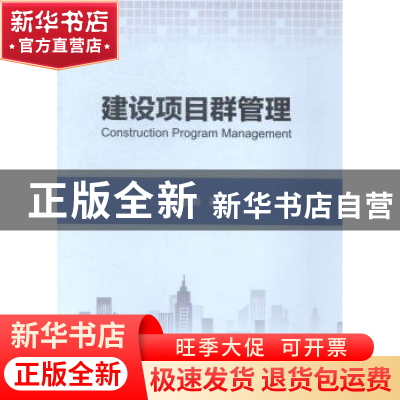 正版 建设项目群管理 傅道春著 人民交通出版社 9787114117220 书