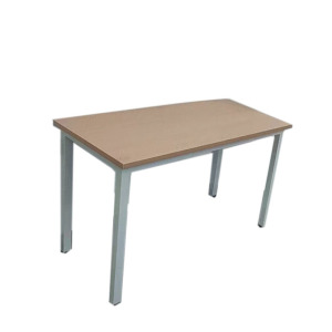 东业家具 钢木桌子LY-137Z写字桌阅览长条桌 1200*600*750