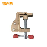 瑞吉君 铜接地线夹 双孔 个