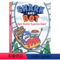 [正版]鲨鱼和机器人4 Shark and Bot 4 英文原版绘本 儿童全彩漫画图画故事书 搞笑幽默友谊主题 小学生