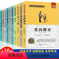 [正版]10册爱的教育 原著 绿山墙的安妮 尼尔斯骑鹅旅行记 柳林风声三四五六年级的儿童读物8-10-12-15岁小学