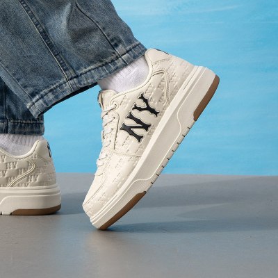 MLB鞋板鞋MONOGRAMBASIC低帮中性鞋四季款3ASXE015N-50CRS