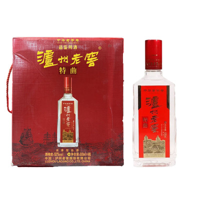 泸州老窖 老字号特曲品鉴 500ml*4瓶 带品鉴字样 介意勿拍 品鉴自饮
