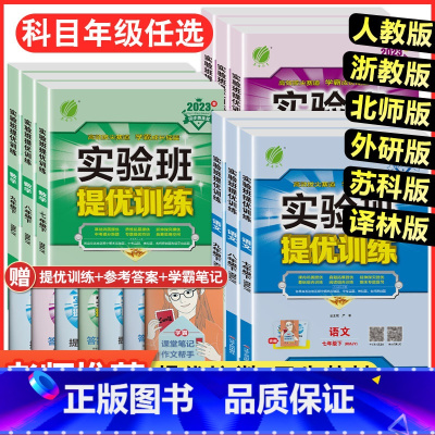 [提优训练]道德与法治-人教版 八年级下 [正版]2023版春雨实验班提优训练国一八年级九年级上册下册语文数学英语物理化