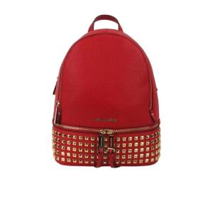 Michael Kors奢侈品箱包女Rhea大号双肩包 30S5GEZB5L-204 时尚百搭 红色