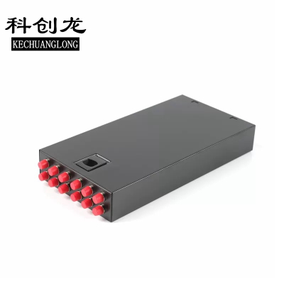 科创龙(KECHUANGLONG) 光纤终端盒 12芯 FC 满配/1个