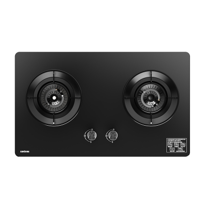 迅达灶具家用智能防干烧双灶70%热效率猛火燃气灶D3(天然气)