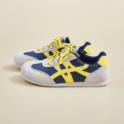 ins韩版德训小白鞋女秋季增高新款学生跑步运动休闲街拍