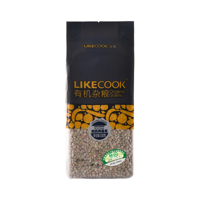 有机荞麦米330g真空袋装优选粗粮粮食五谷杂粮