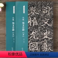 [正版]北魏 郑文公碑 (上下)两册套装 名碑名帖经典 毛笔书法碑帖经典字帖