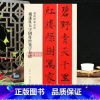 [正版]学海轩褚遂良大字阴符经集字春联春联挥毫程峰简体旁注楷书毛笔字帖书法成人学生临摹临帖练习集字选字横批作品籍上海书
