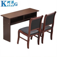 珂洋 培训长条桌 140*40*75cm(一桌二椅) 套