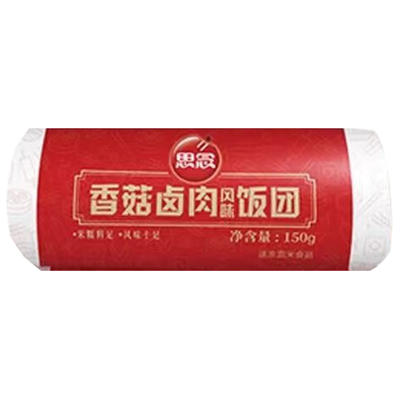 思念海苔饭团香菇卤肉风味饭团加热即食手工饭团150g*1袋