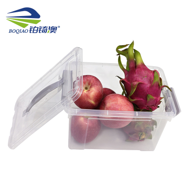 铂锜澳透明手提收纳箱34*23*19.5cm