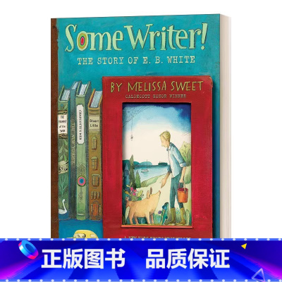 了不起的作家怀特 [正版]Charlotte's Web 夏洛特的网 英文原版 夏洛的网 纽伯瑞奖儿童文学读物小说 EB