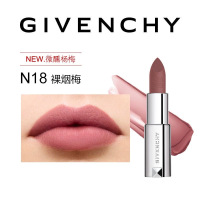 纪梵希(GIVENCHY) 高定粉丝绒口红3.4g N18裸烟梅