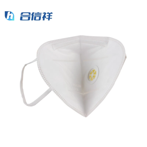 合信祥 KN95耳戴式带呼吸阀 防护口罩(独立包装)个